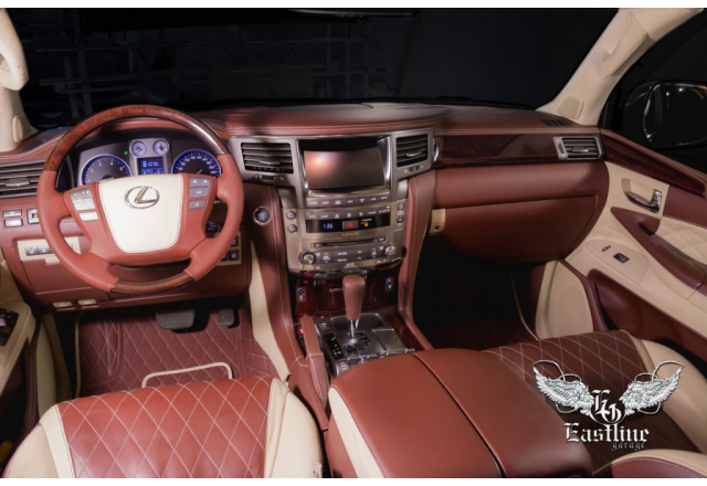Lexus LX570 – эксклюзивный салон и комплект ковриков