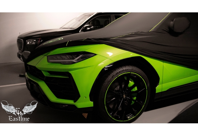 Lamborghini Urus – пошив защитного тент-чехла для суперкара 